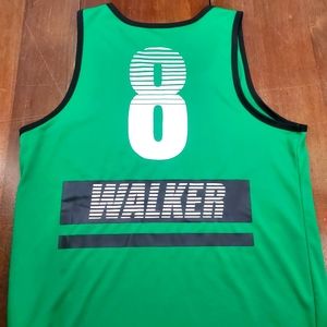 NBA Ultra Game Kemba Antoine Walker Men's Large Jersey No 8 Boston Celtics Green